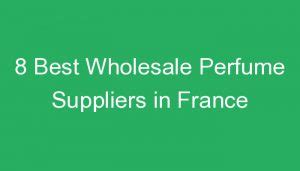 wholesale perfume suppliers in france